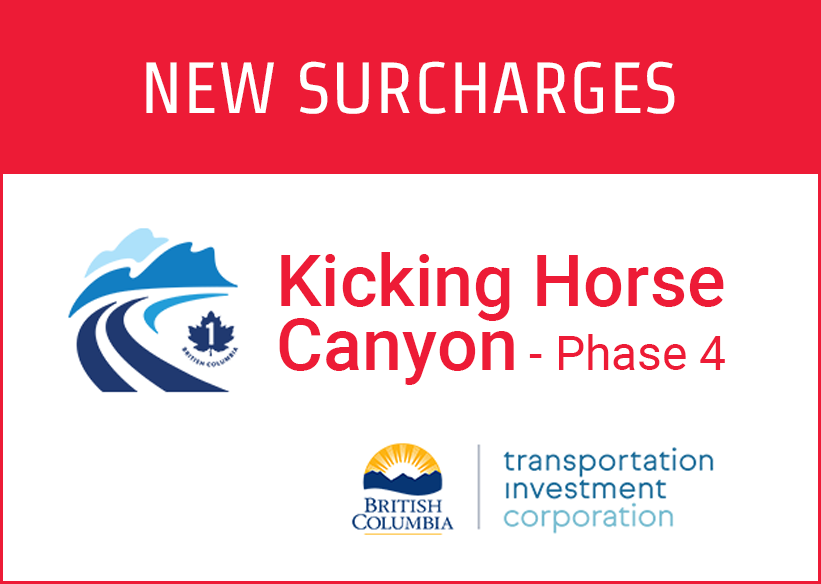 New Surcharges